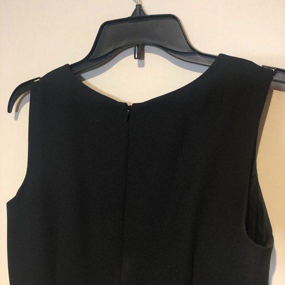 Talbots black sleeveless business midi dress - Picture 4 of 6